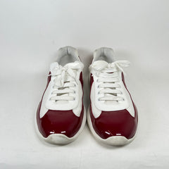 Prada Burgundy America Cups Size 11