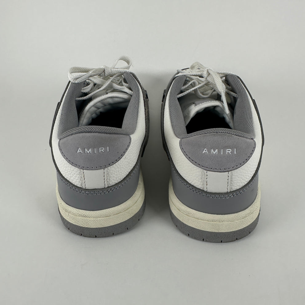 Amiri Grey Bone Low-Top Size 8