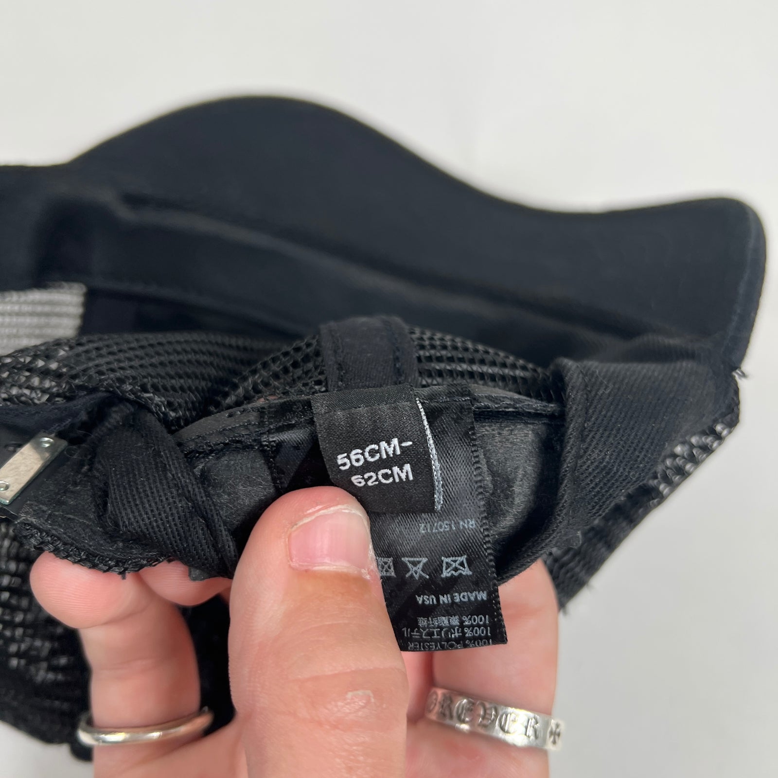 Amiri Paint Drip Logo Black Trucker