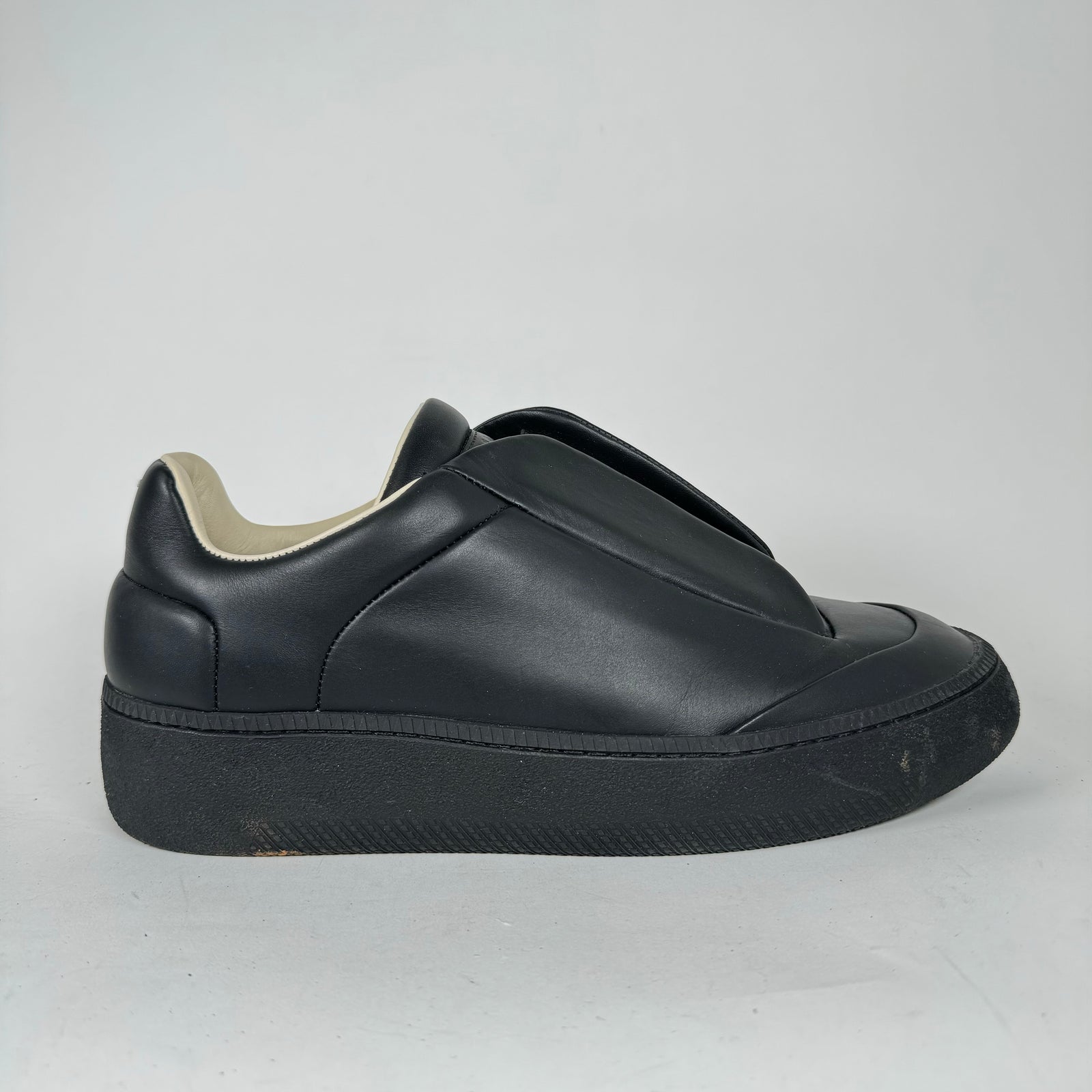 Maison Margiela Black Low Top Future Sneakers Size 45