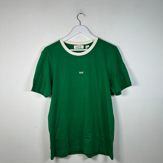 Helmut Lang 'Taxi' Green T-Shirt Size M