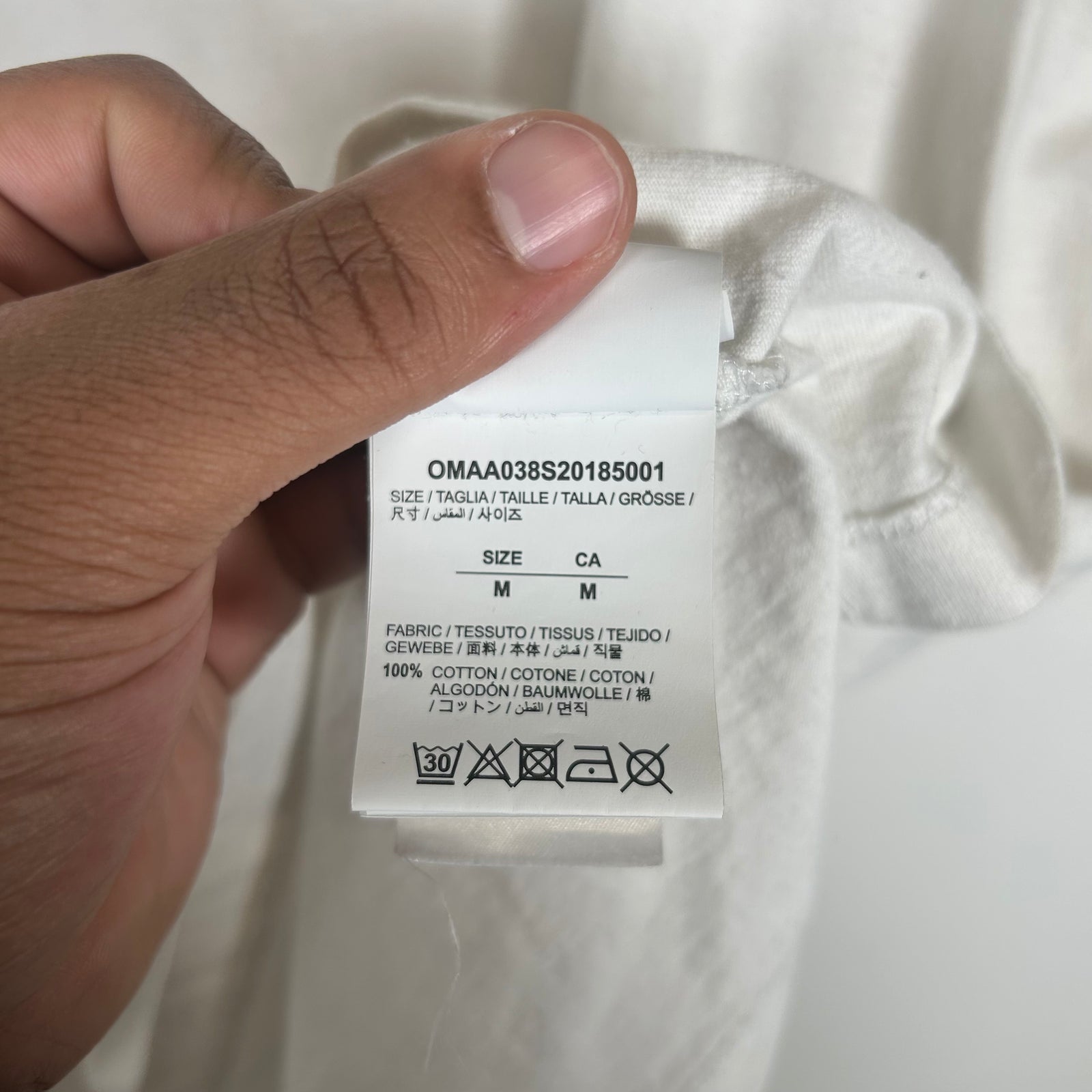 Off-White Burgundy Spider Graphic T-shirt Size M