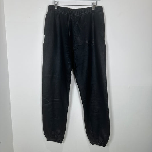 Gallery Dept. Black Waxed Sweatpants Size L