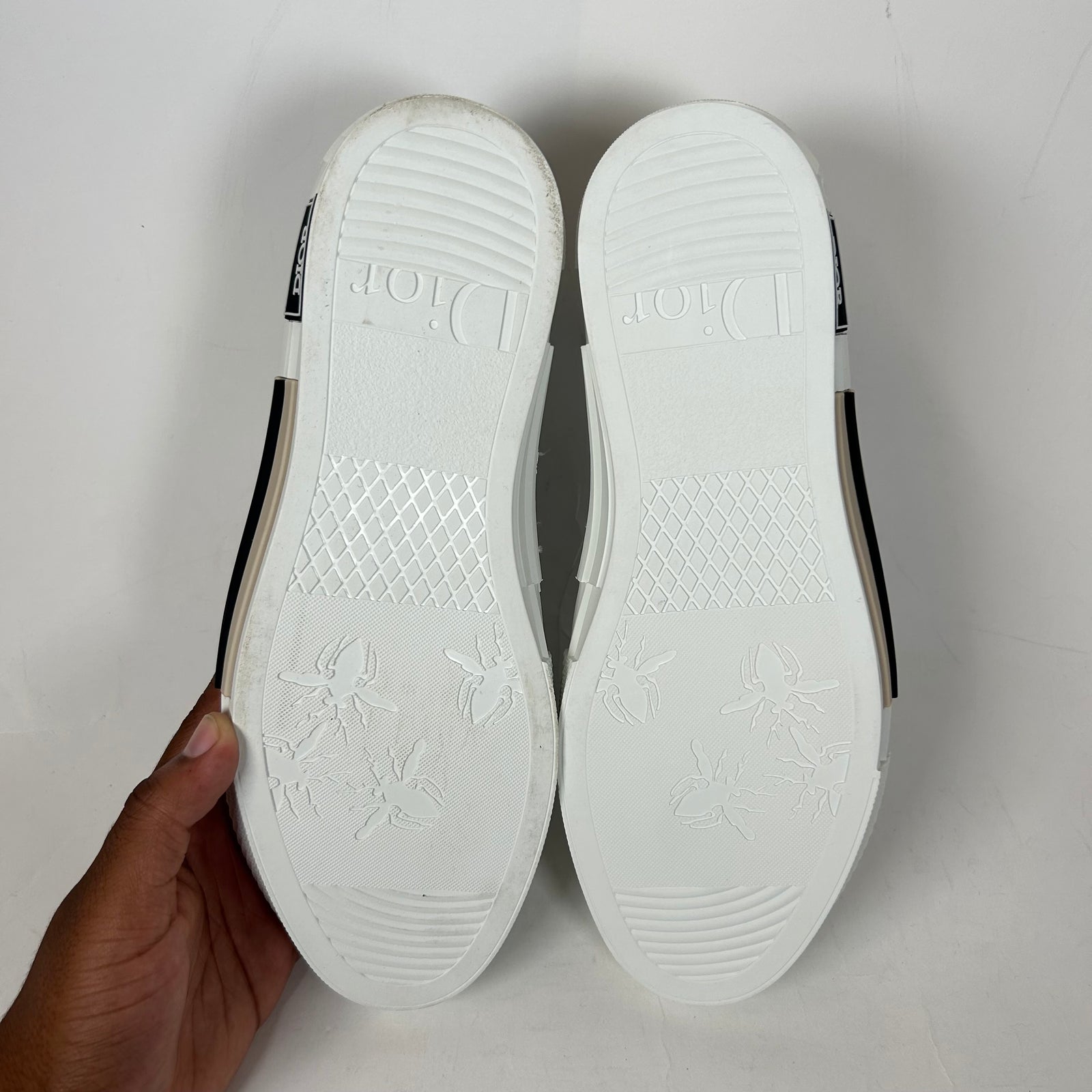 Dior B23 Black/White Low Top Sneaker Size 43