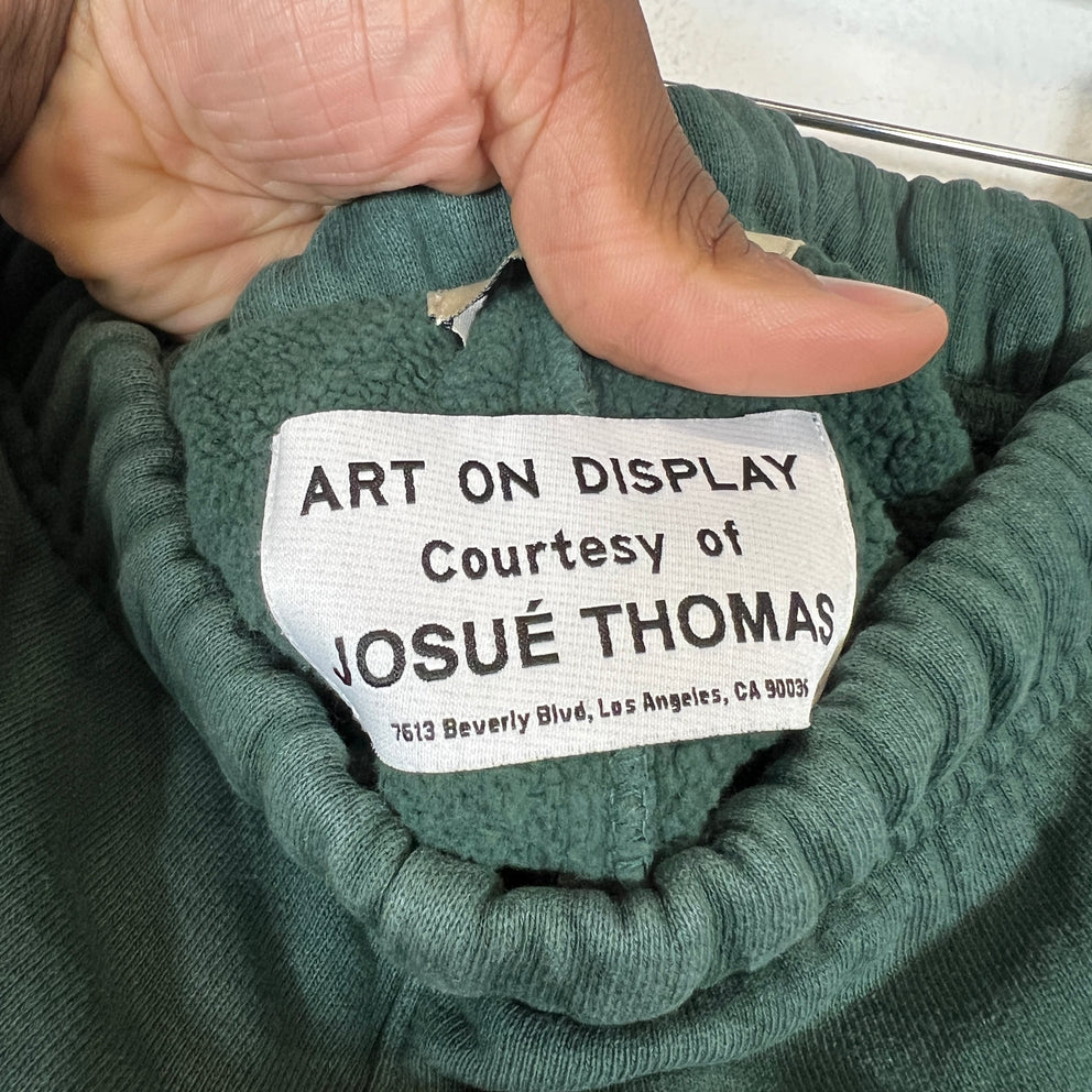 Gallery Dept Green Paint Splatter Sweatpants Size M