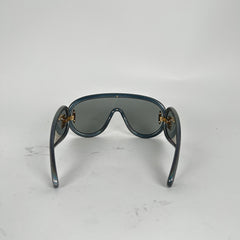 Loewe Wave Anagram Mask Dark Glitter Sunglasses