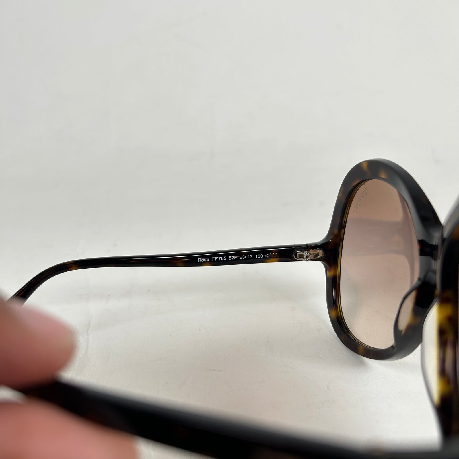 Tom Ford Black Acetate Sunglasses