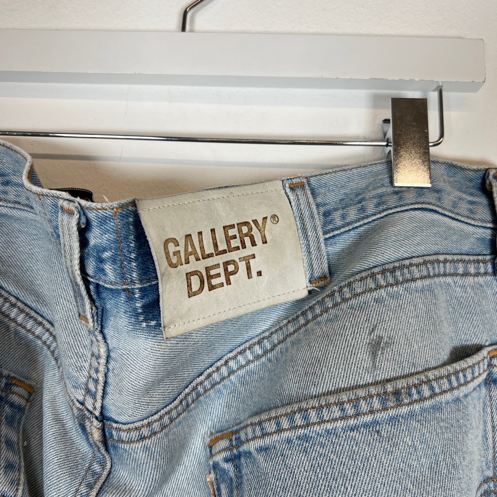 Gallery Dept. 5001 Double Release Hem Jeans Size 38