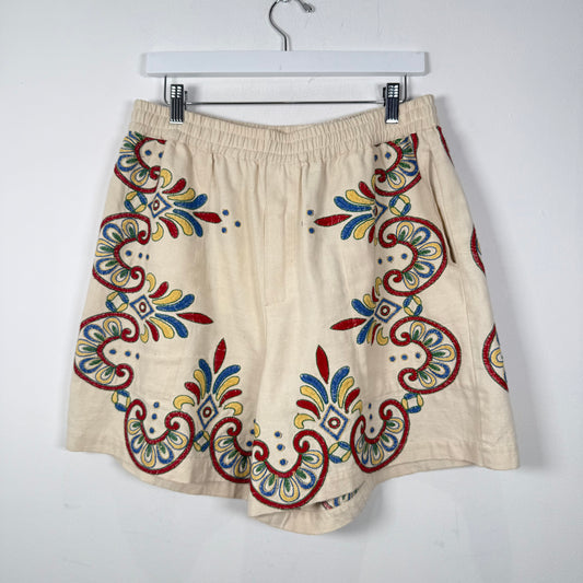 Bode Festival Stitched Shorts Size L/XL