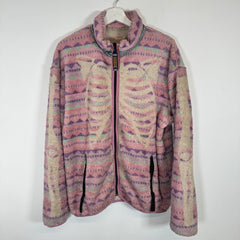 Kapital Pink Ashland Fleece Jacket Size 4