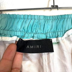 Amiri Eden Rock 'St. Barthélemy' Silk Shorts