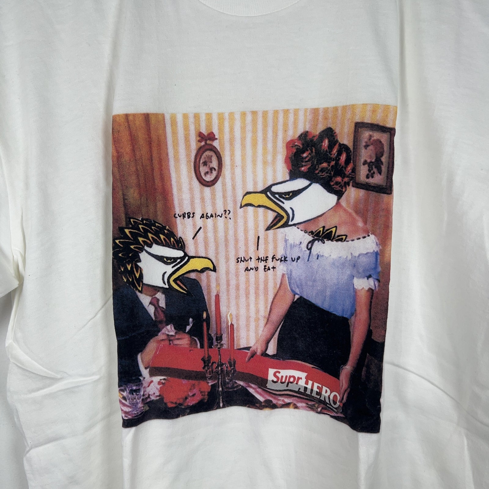 Supreme x Anithero Curbs Graphic T-Shirt