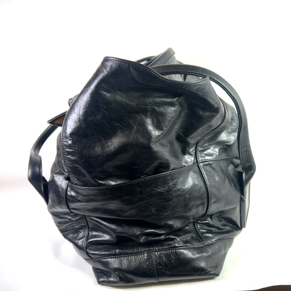 Bottega Veneta Leather Weekender Bag