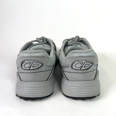 Dior B30 Grey Mesh Microfiber Low-Top Sneakers