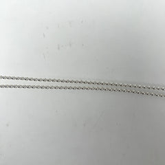 Chrome Hearts Dagger Cross Dog-Tag Necklace
