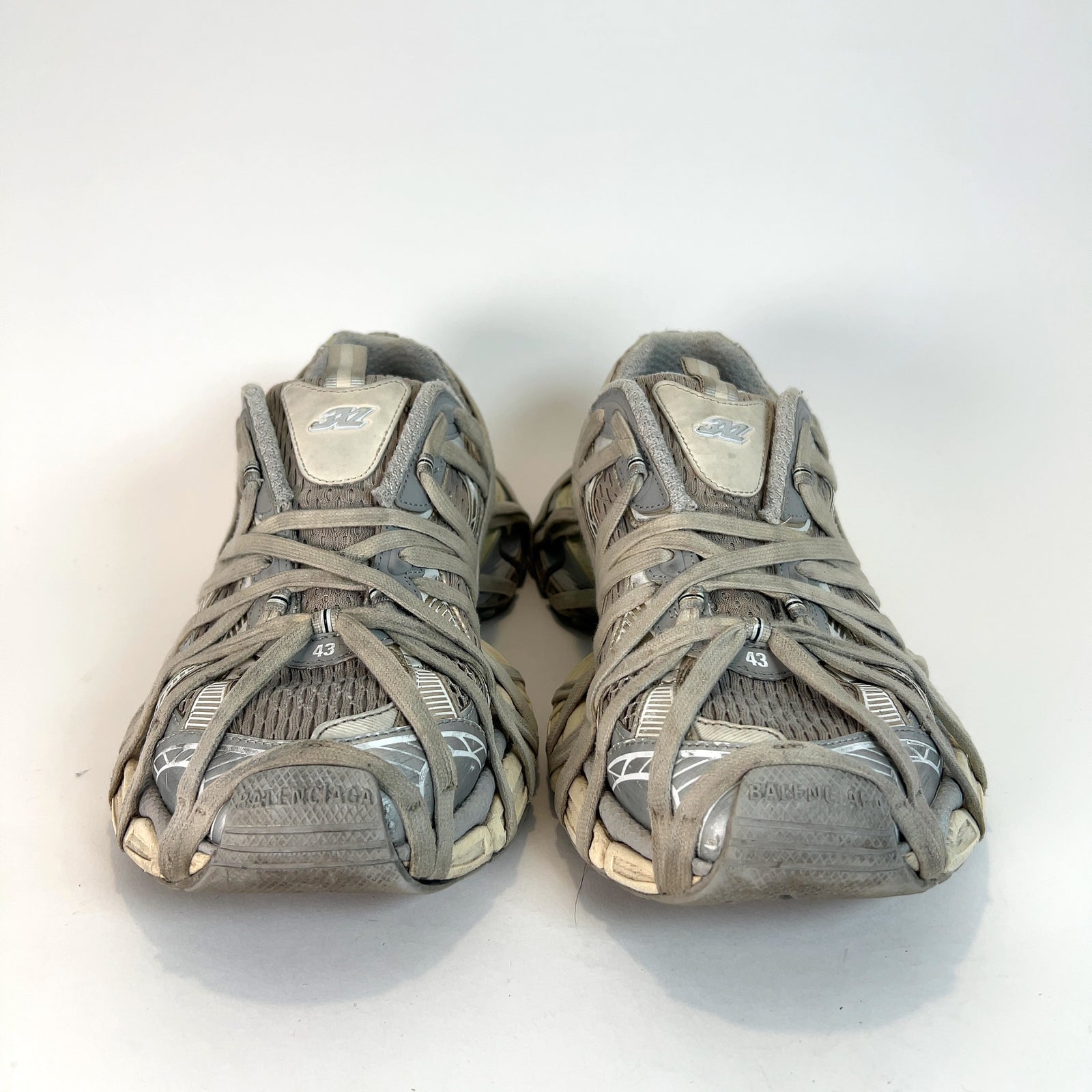 Balenciaga 3XL Extreme Lace Low Top Sneakers