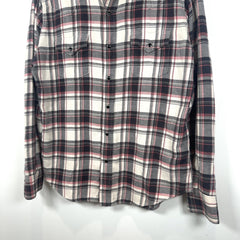 Saint Laurent Western Snap Flannel Shirt