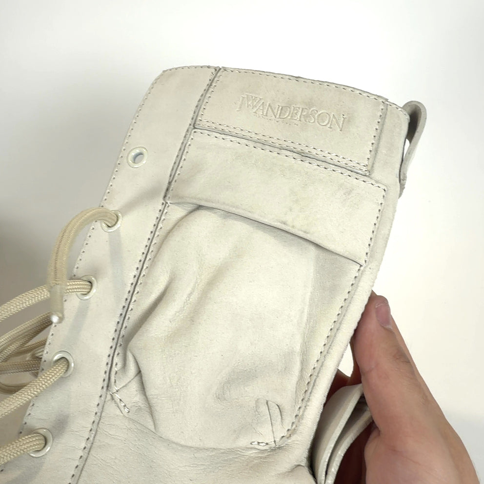 J.W. Anderson Leather Combat Boots