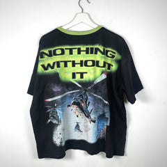 Vertabrae 'Feetzilla' Cropped Graphic T-Shirt