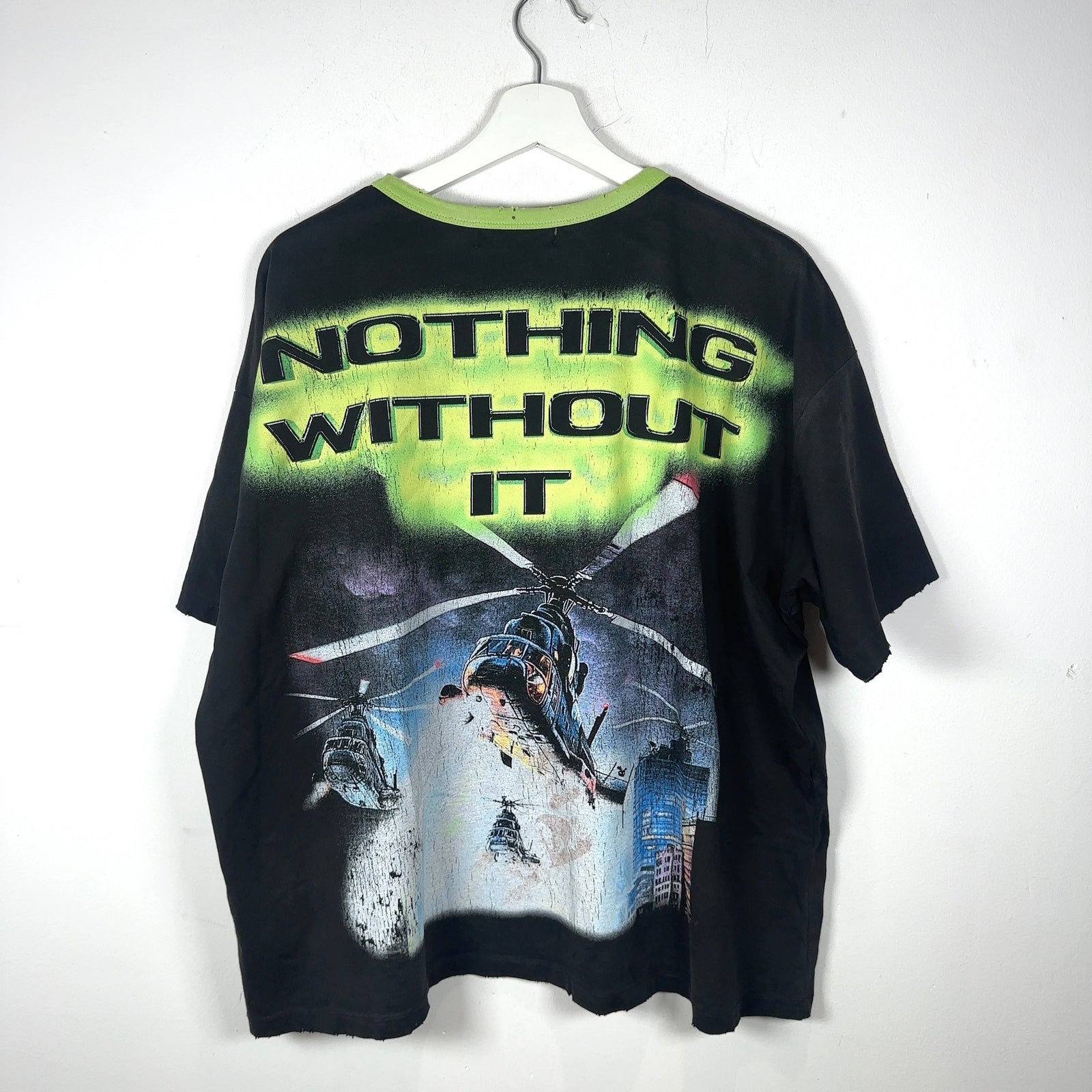 Vertabrae 'Feetzilla' Cropped Graphic T-Shirt