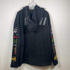 Off-White 'Mirror' Multi Graphic Zip-Up Hoodie