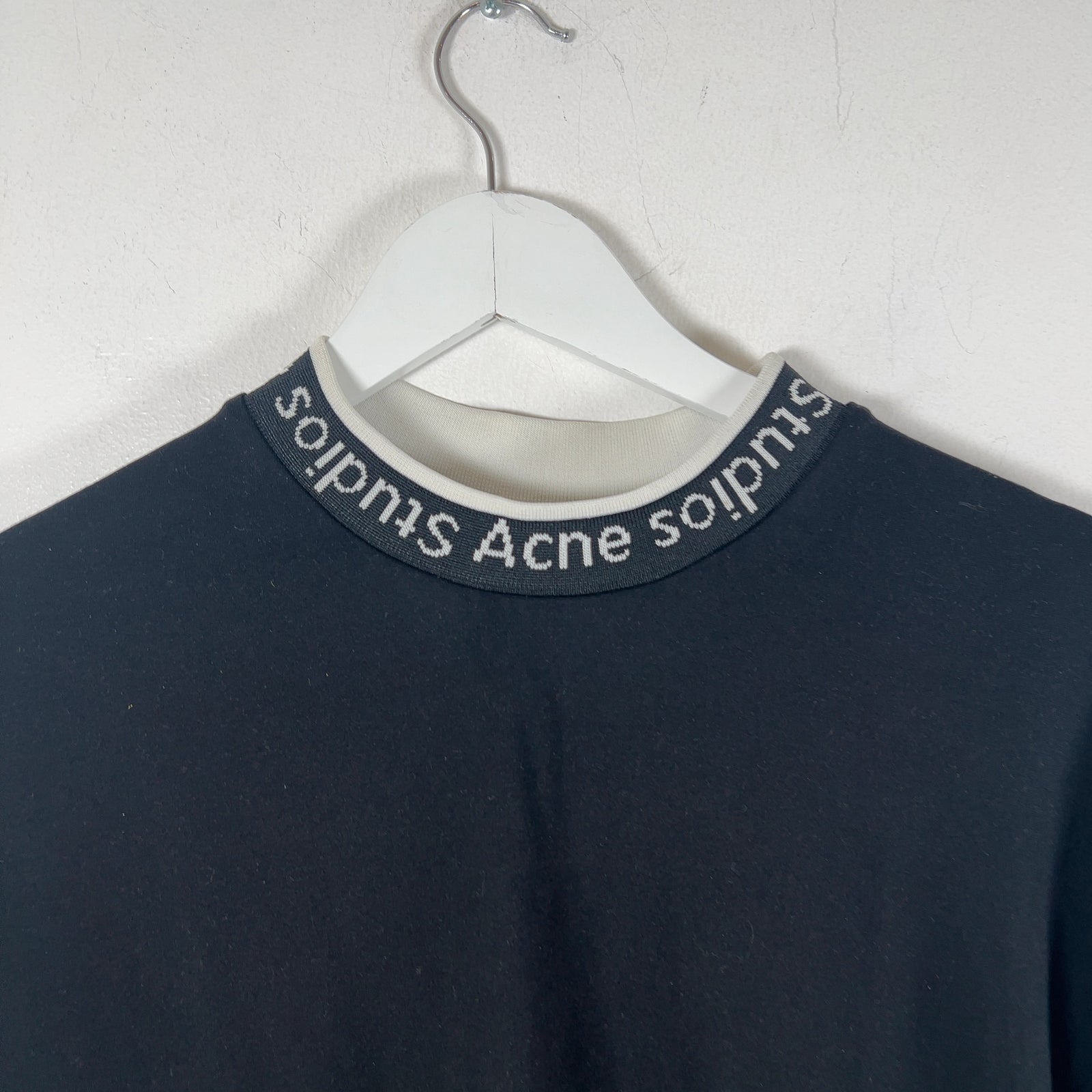 Acne Studios Logo Collar T-Shirt
