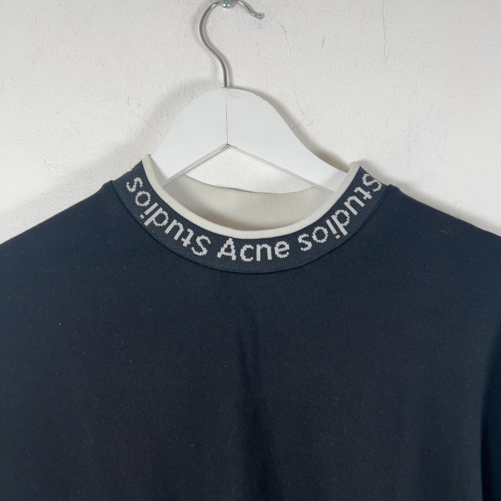 Acne Studios Logo Collar T-Shirt