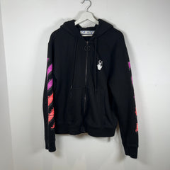 Off-White 'Marker' Arrow Zip-Up Hoodie