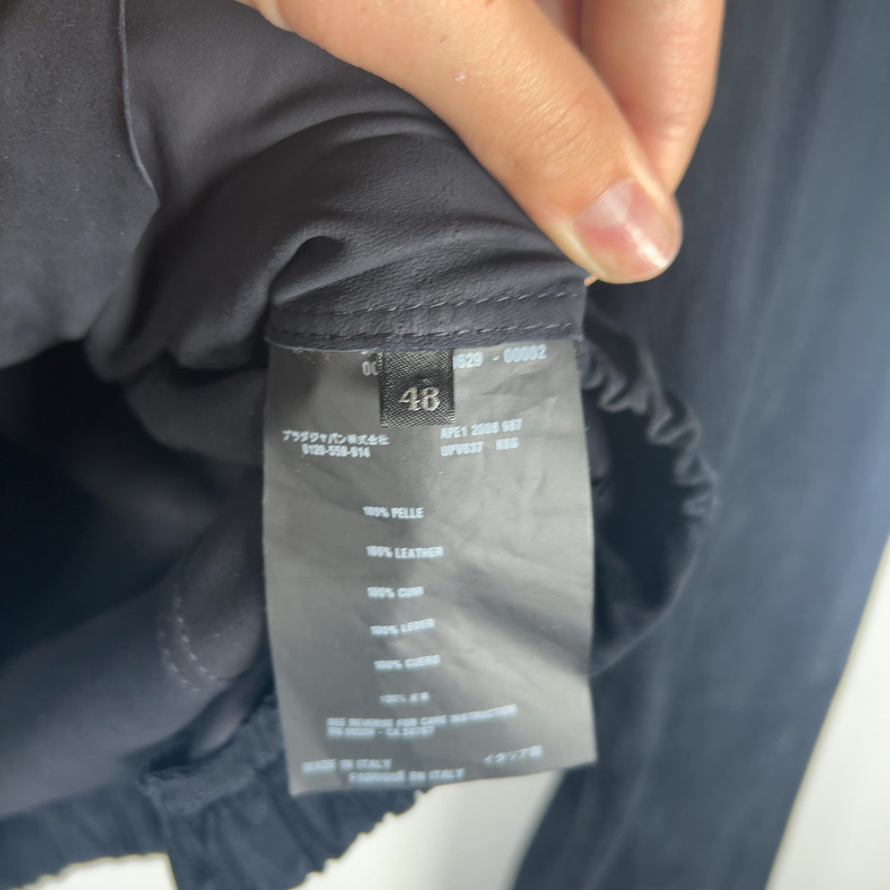 Prada FW08 Suede Zip Up Jacket