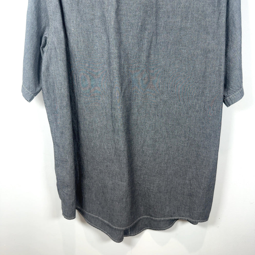 Maison Margiela Short-Sleeve Broadcloth Shirt