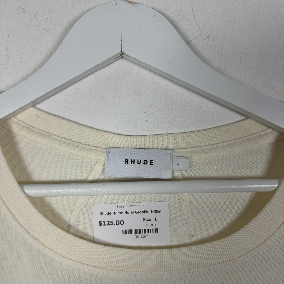 Rhude 'Nice' Hotel Graphic T-Shirt