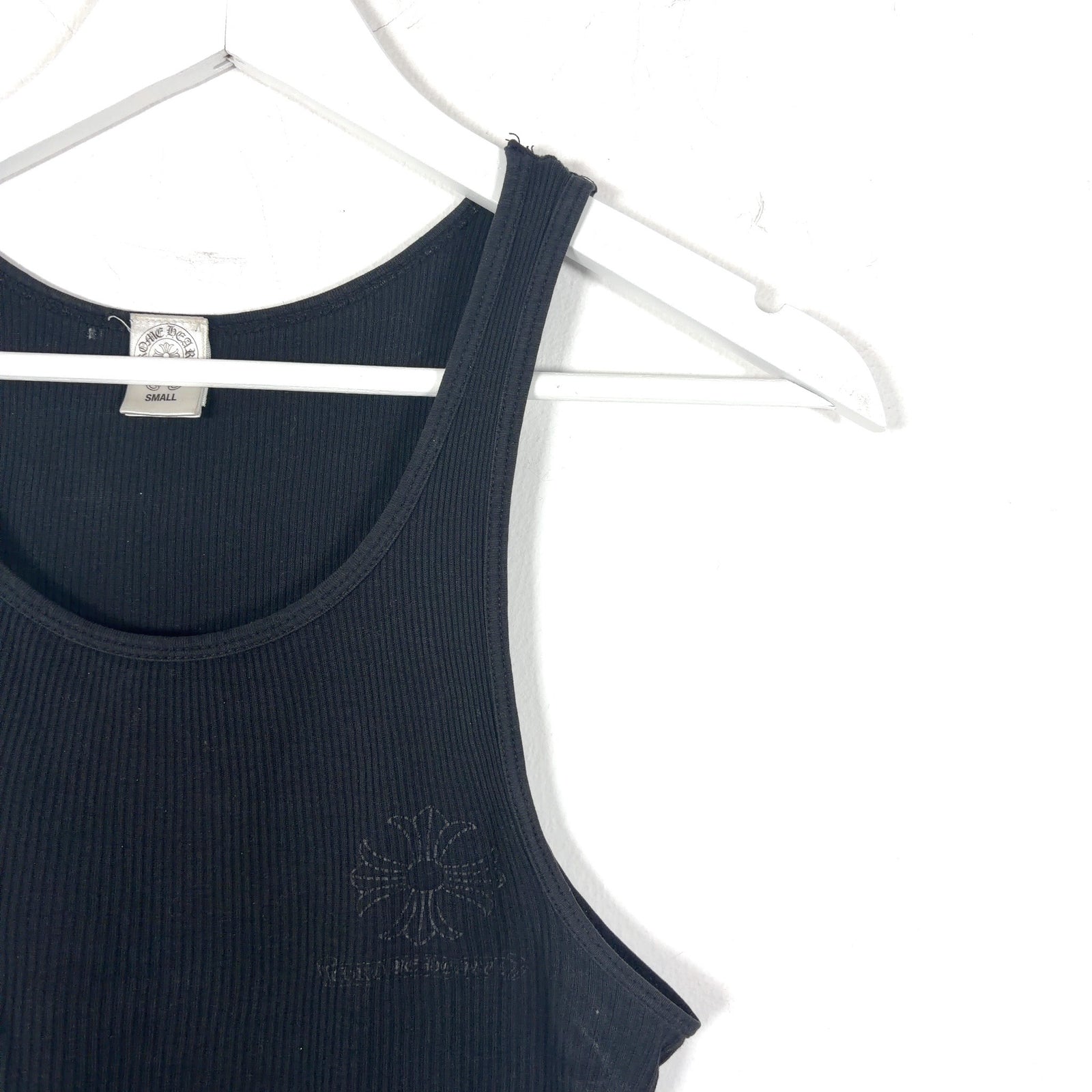 Chrome Hearts Vintage Tonal Plus Logo Tank Top