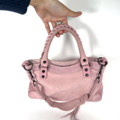 Balenciaga Small Suede Le City Bag