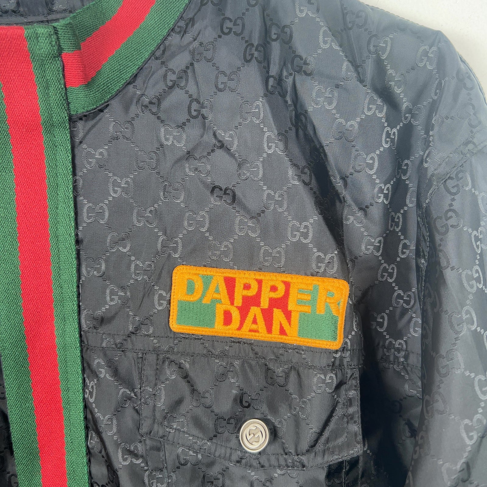 Gucci x Dapper Dan Monogram GG Souvenir Jacket