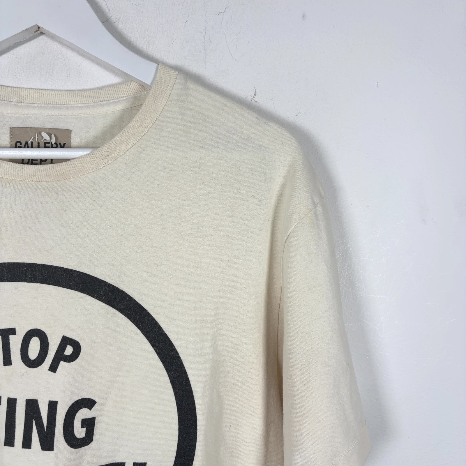 Gallery Dept 'Stop Being Racist!' T-Shirt