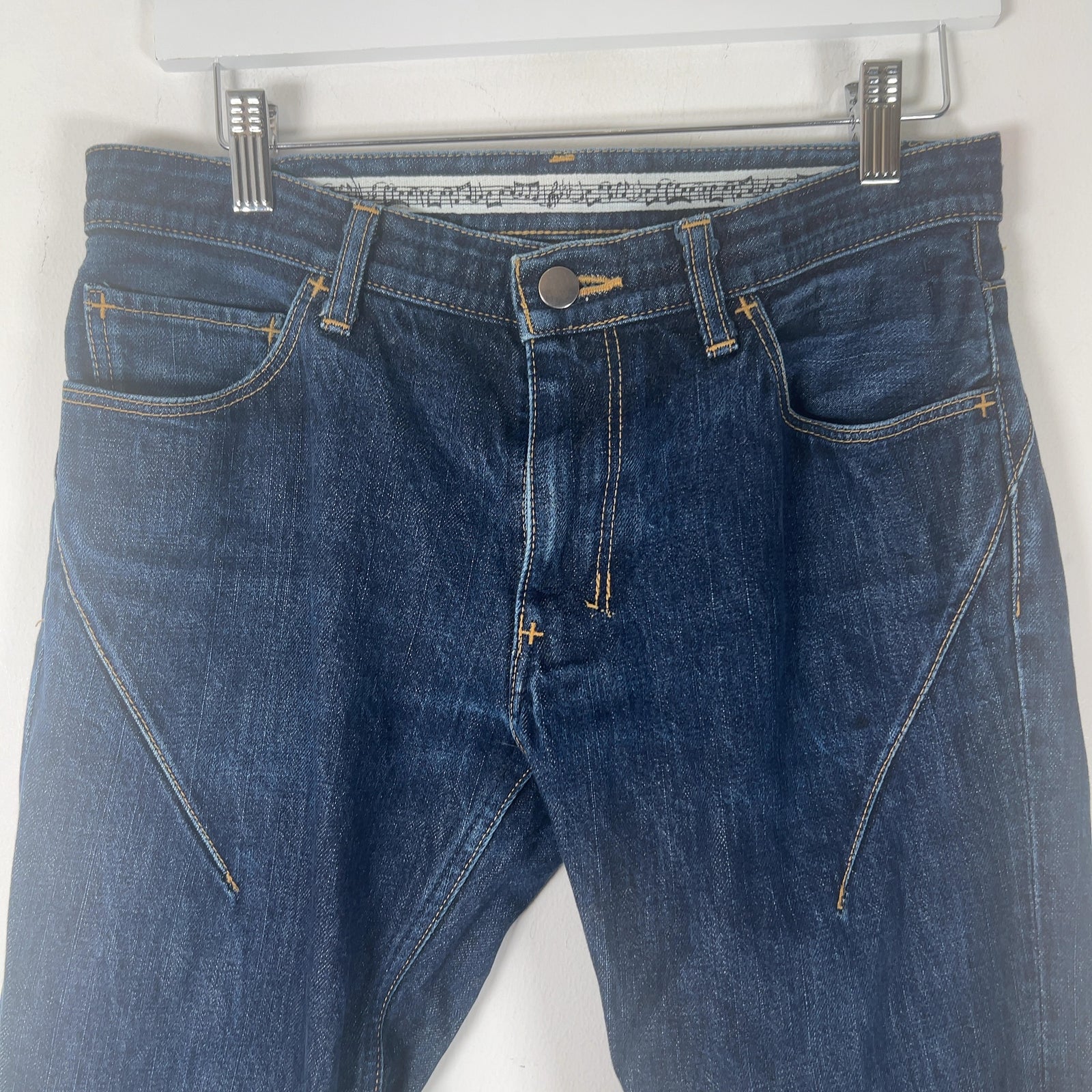 Number (N)ine Pain Raw Denim Jeans
