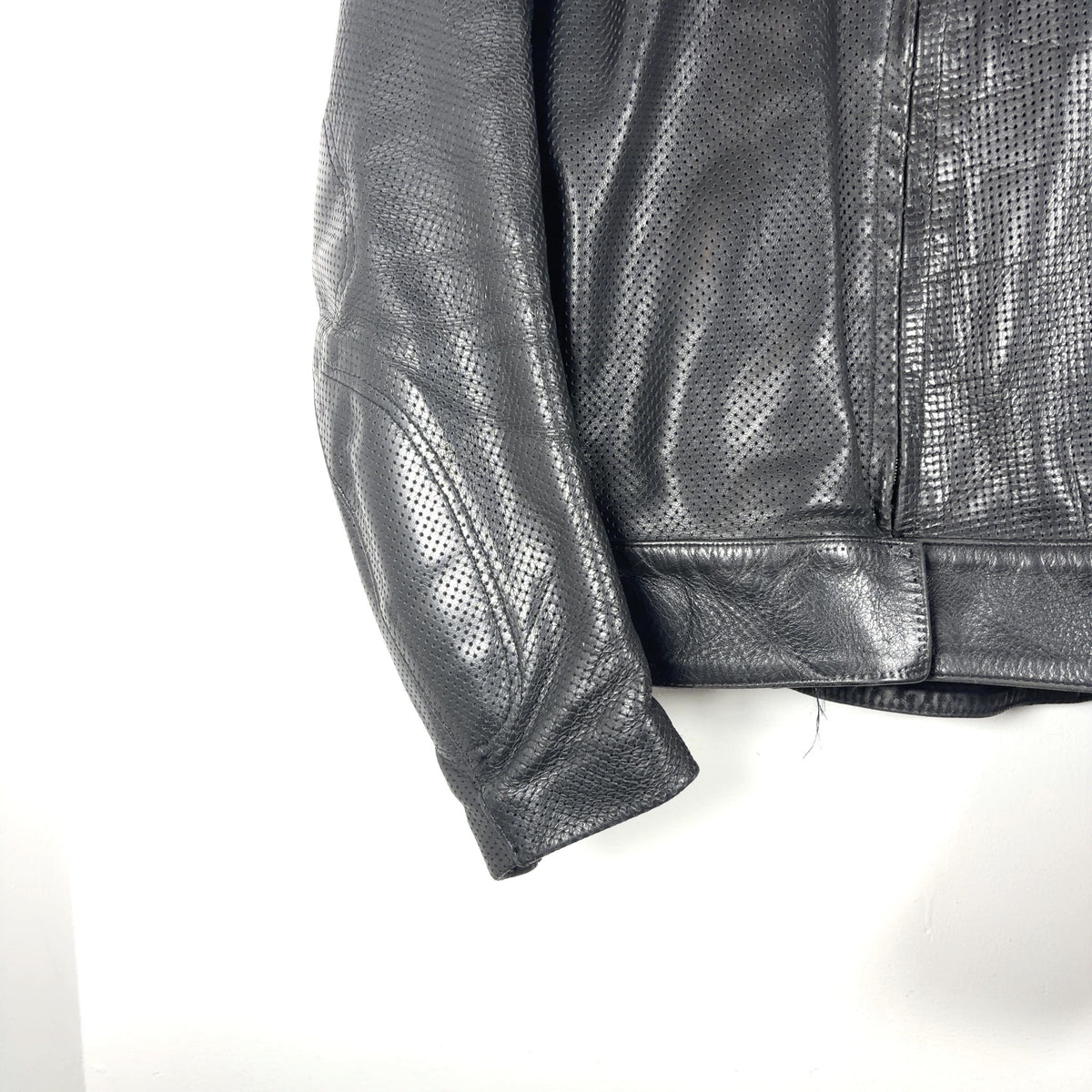 Vanson Cobra Perforated Leather Jacket