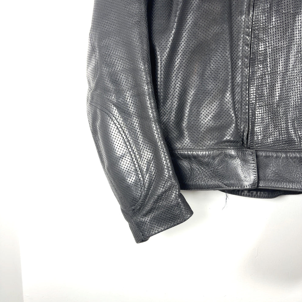 Vanson Cobra Perforated Leather Jacket