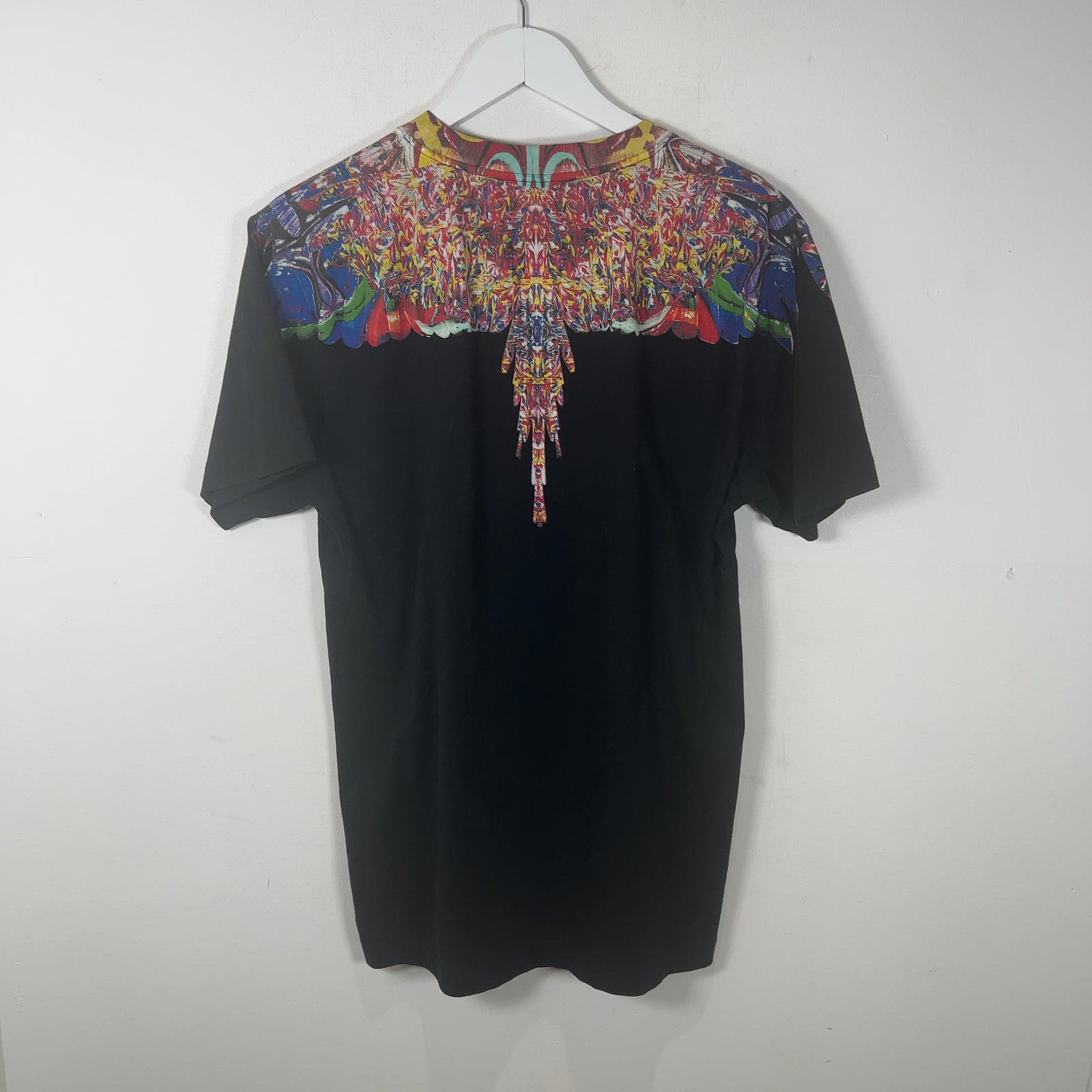 Marcelo Burlon Psychedelic Spill Wings Graphic T-Shirt
