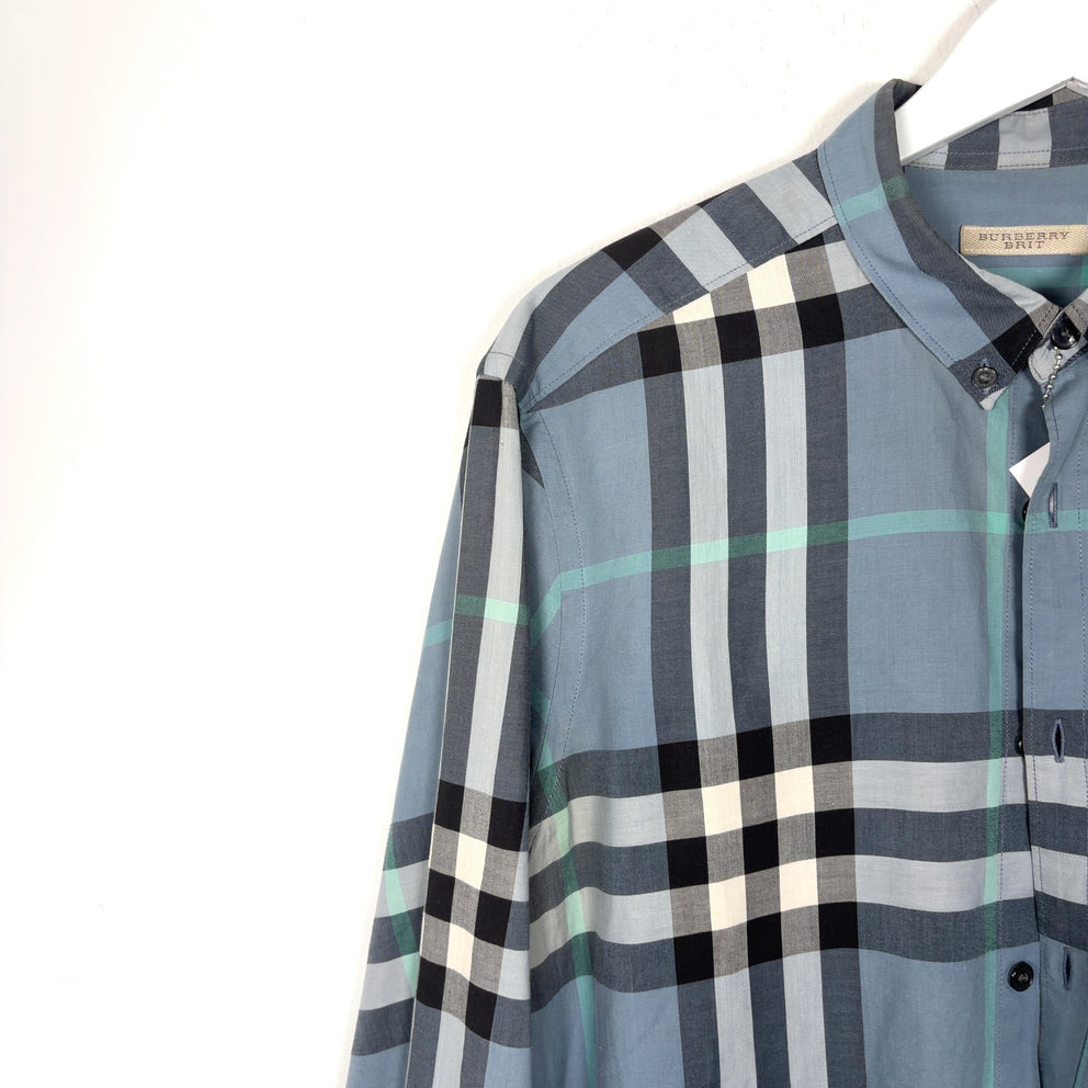 Burberry Brit Check Blue Shirt