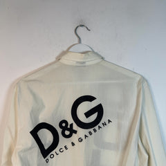 Dolce & Gabbana Vintage Calcio Print Shirt