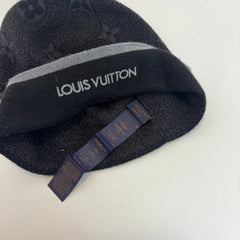 Louis Vuitton Monogram Logo Beanie