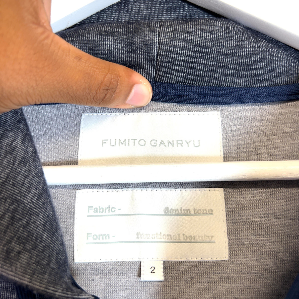 Fumito Ganryu Ventilation Parker Hoodie