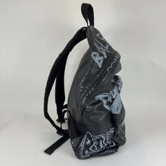 Balenciaga Graffiti Leather Explorer Backpack