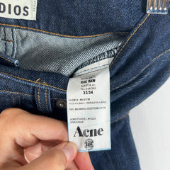 Acne Studios Straight Fit Denim Jeans
