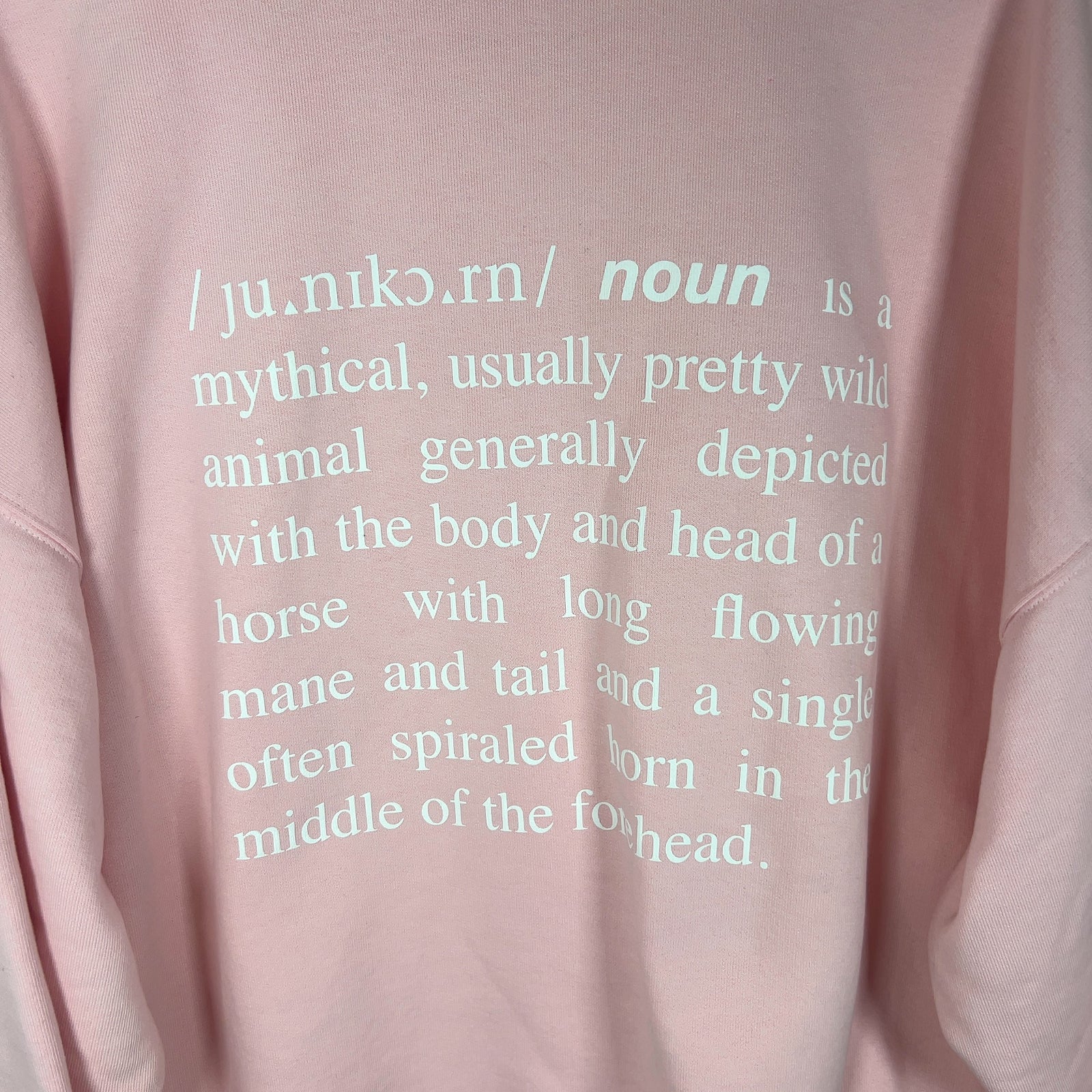Vetements Unicorn Graphic Hoodie