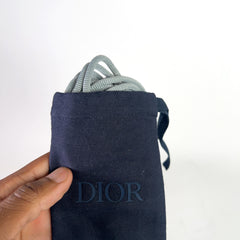 Dior B30 Grey Mesh Microfiber Low-Top Sneakers