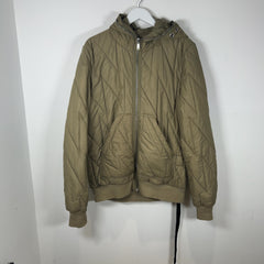 Rick Owens DRKSHDW Padded Gimp Full Zip Nylon Puffer Jacket