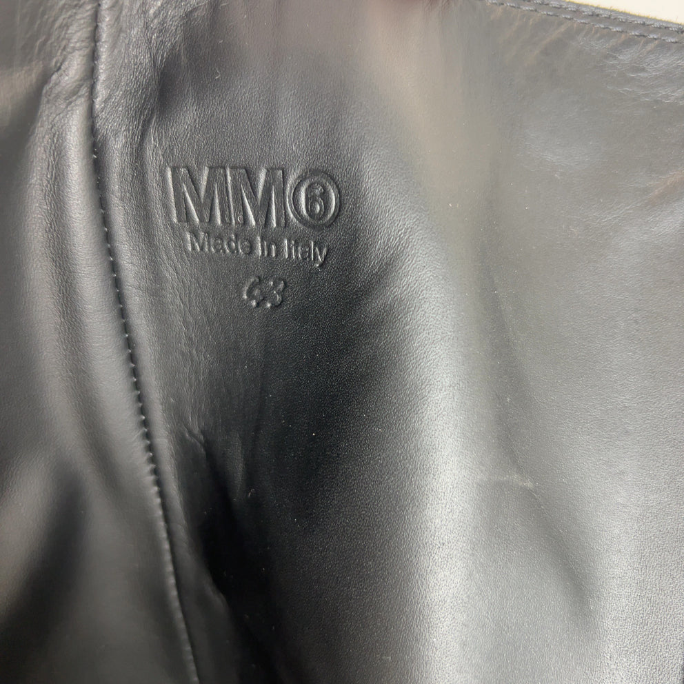 MM6 Maison Margiela High Biker Boots