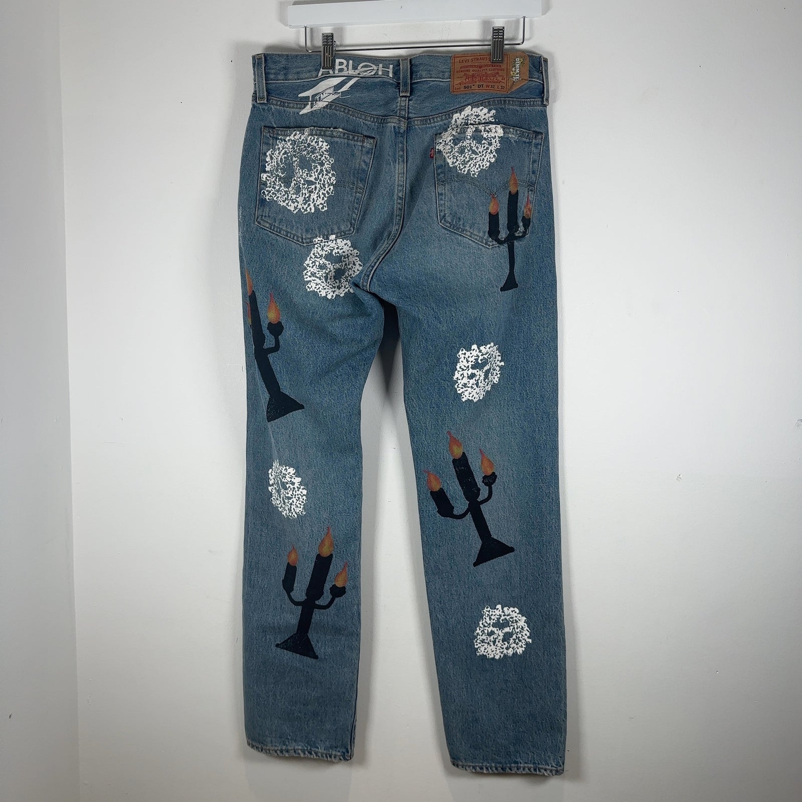 Denim Tears x Virgil Abloh 'Message in a Tear' Levis 501 Jeans